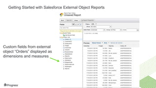 Salesforce Connect External Object Reports | PPTX