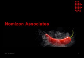 Nomizon Associates




www.nomizon.co.uk    1
 