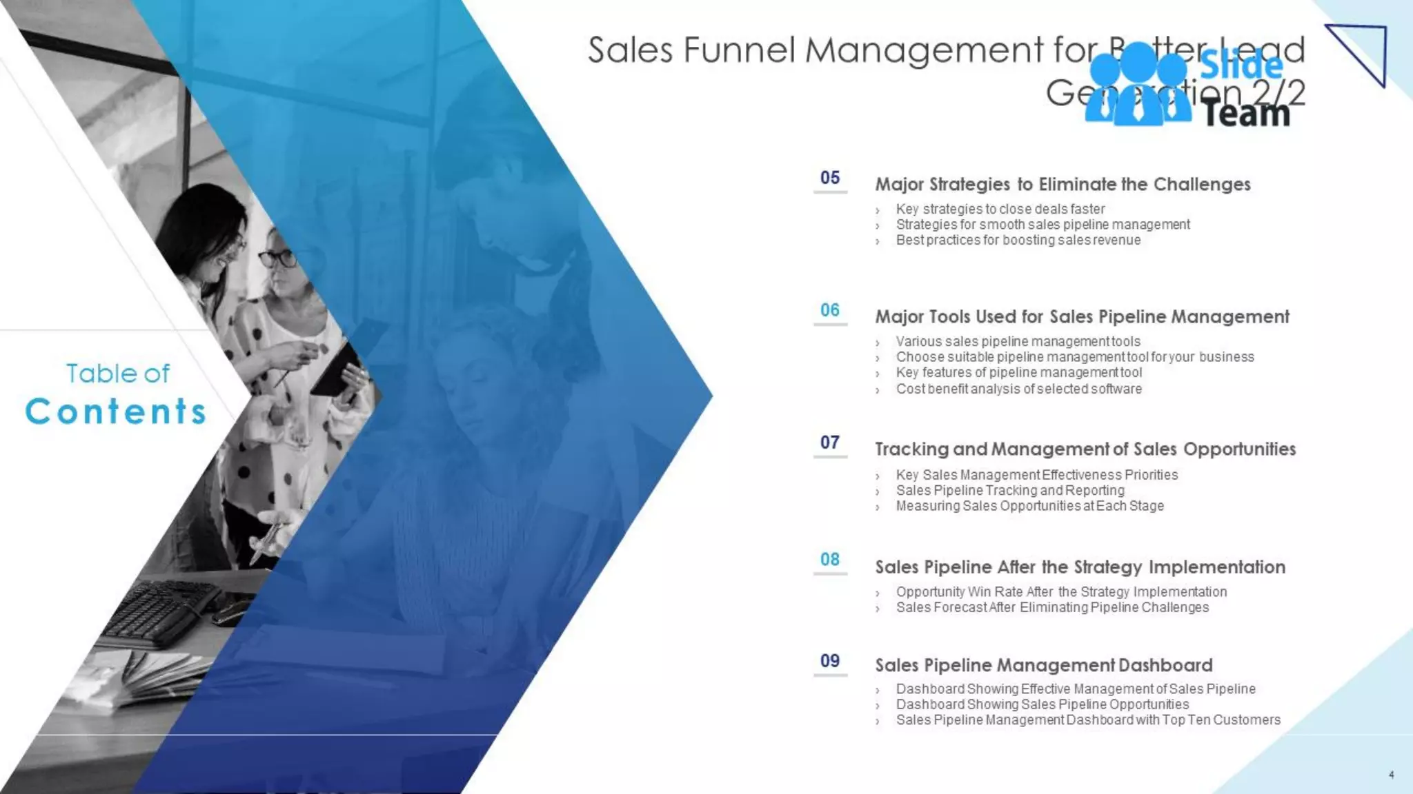 Sales Funnel Management For Better Lead Generation Powerpoint Presentation Slides
