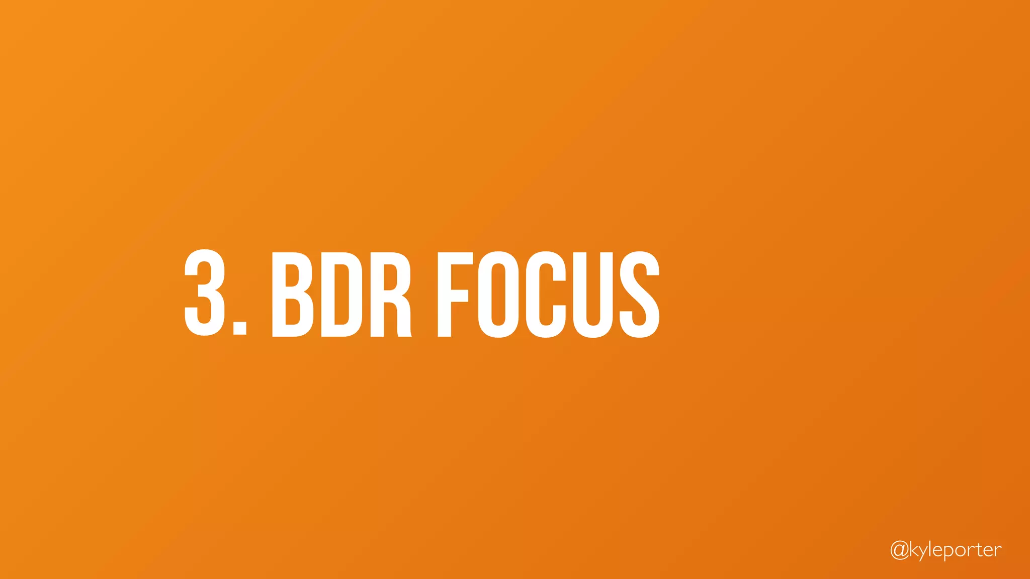 Sales Hacker Conference Kyle Porter