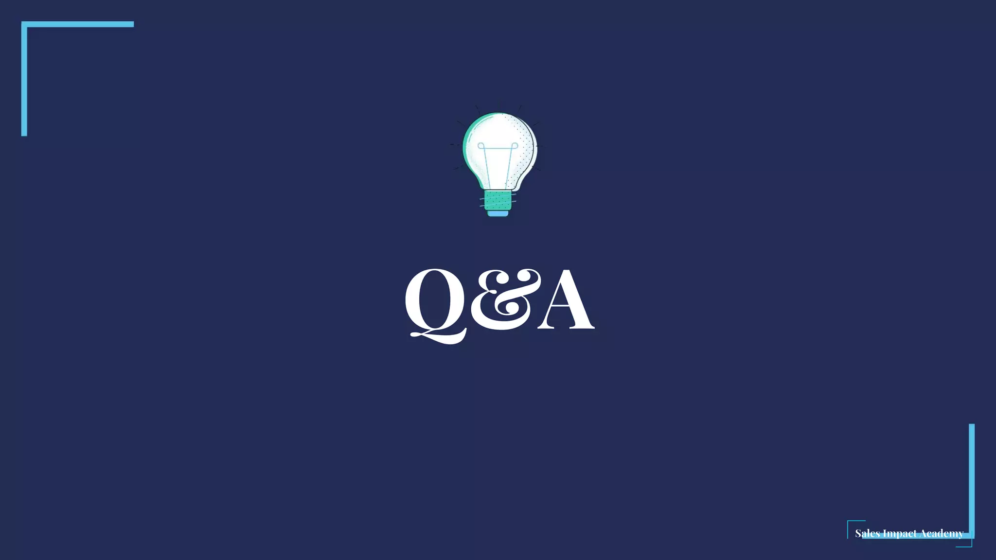 Q&A
 