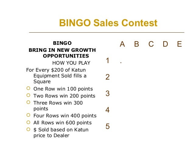 sales incentive program examples sales contest ideas