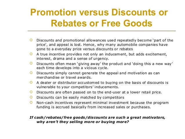 Sales Incentive Program Examples