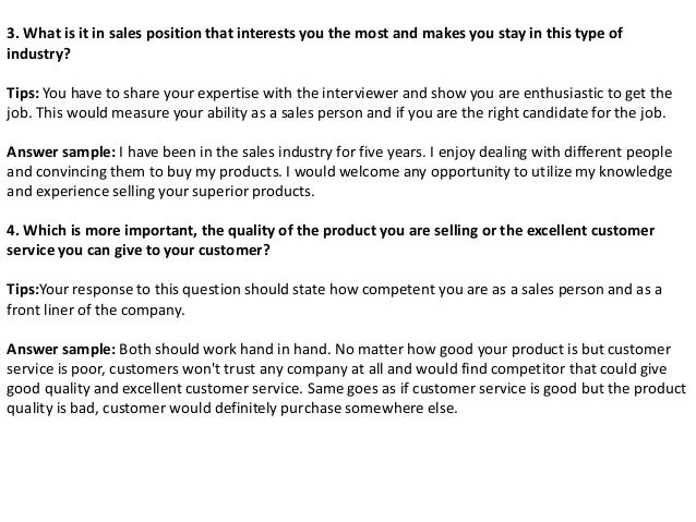 Sales Interview Questions And Answers sales-interview-questions-and-answers