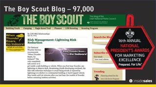 The Boy Scout Blog – 97,000
 
