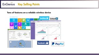 Key Selling Points
Tons of features on a reliable device
 
