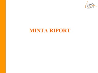 MINTA RIPORT
 