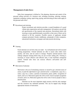 The term salespeople are out, relationship manager is in. 