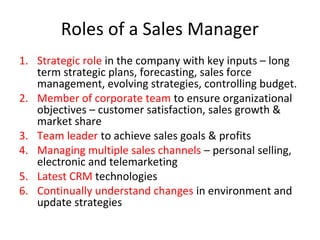 Sales Management 1