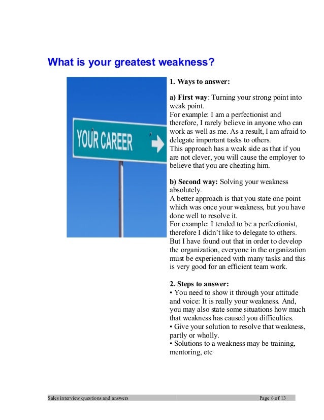 what are some examples of weaknesses