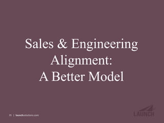 Sales & Marketing for Engineers & Scientists