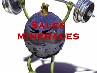 Sales minerales 