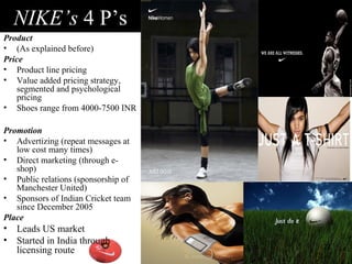 Sales management of NIKE | PPT