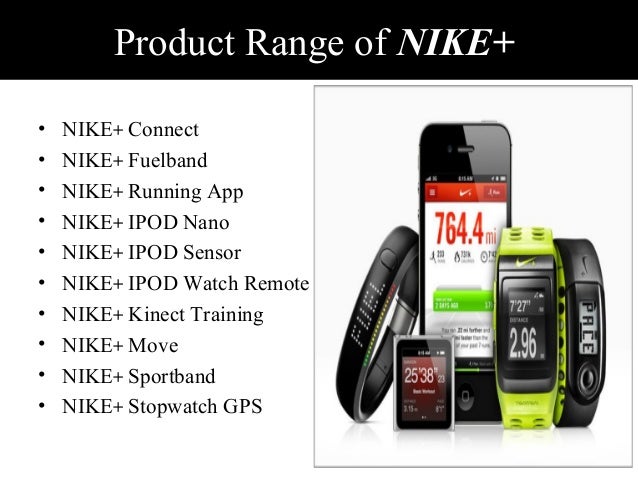 nike product range