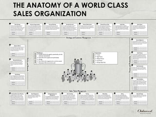 THE ANATOMY OF A WORLD CLASS SALES ORGANIZATION 