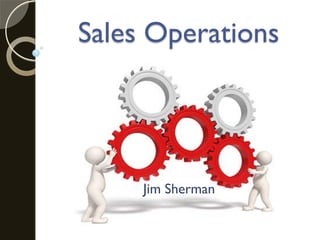 Sales Operations
Jim Sherman
 