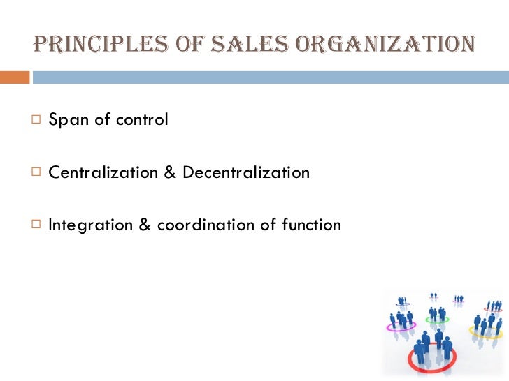 Sales organization