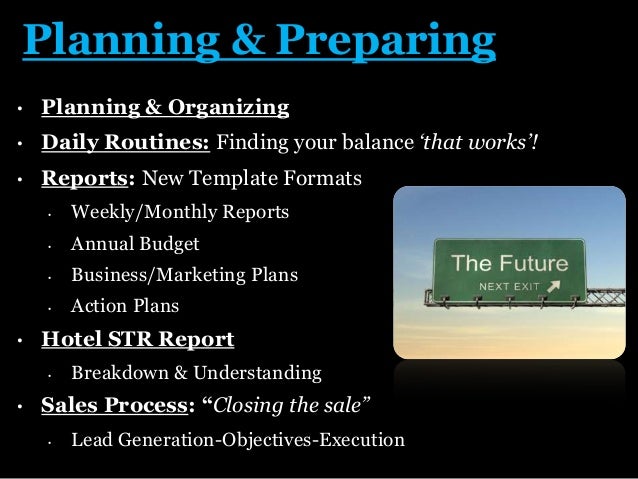 sales planning organization
