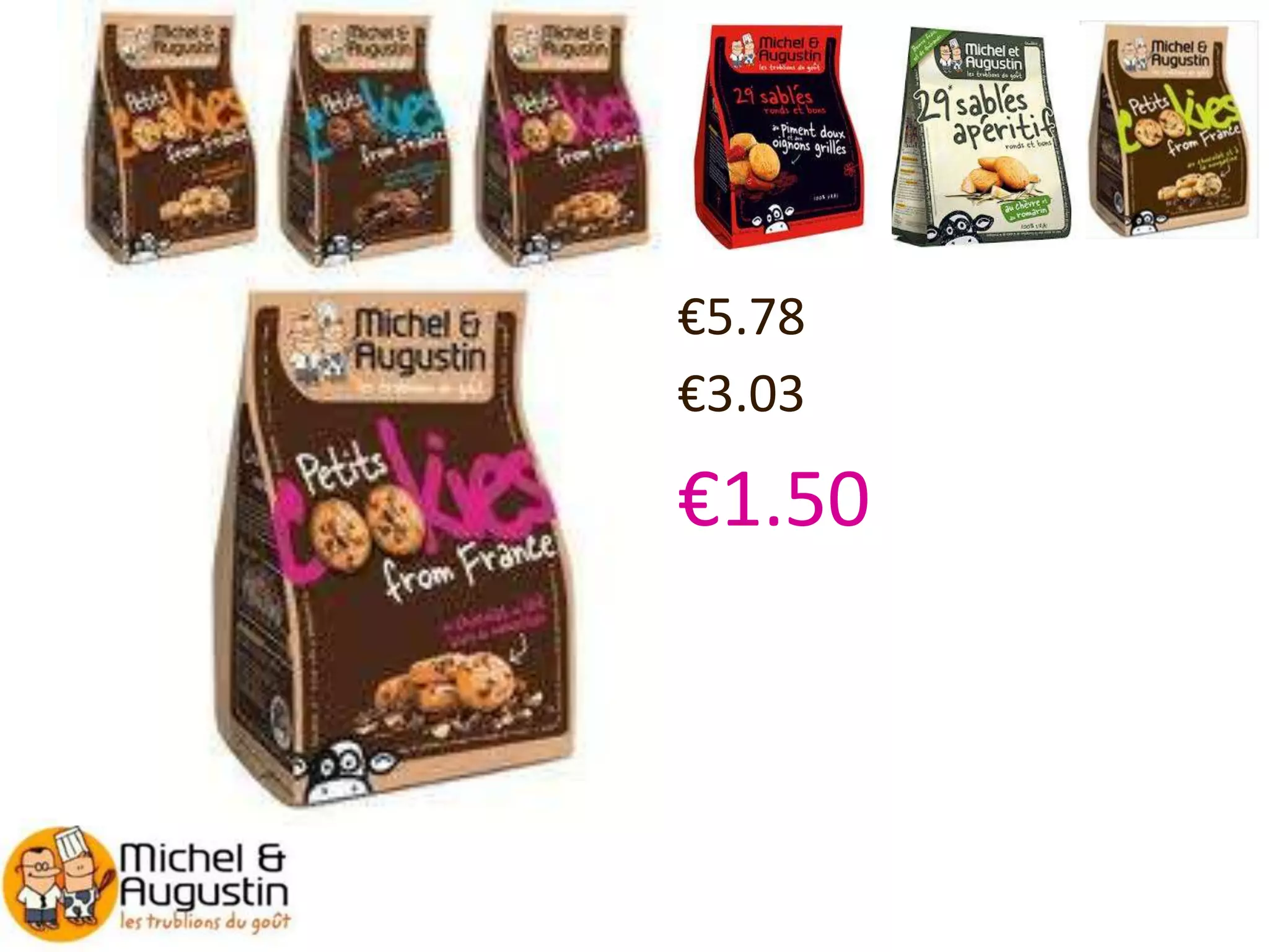 €5.78
€3.03
€1.50