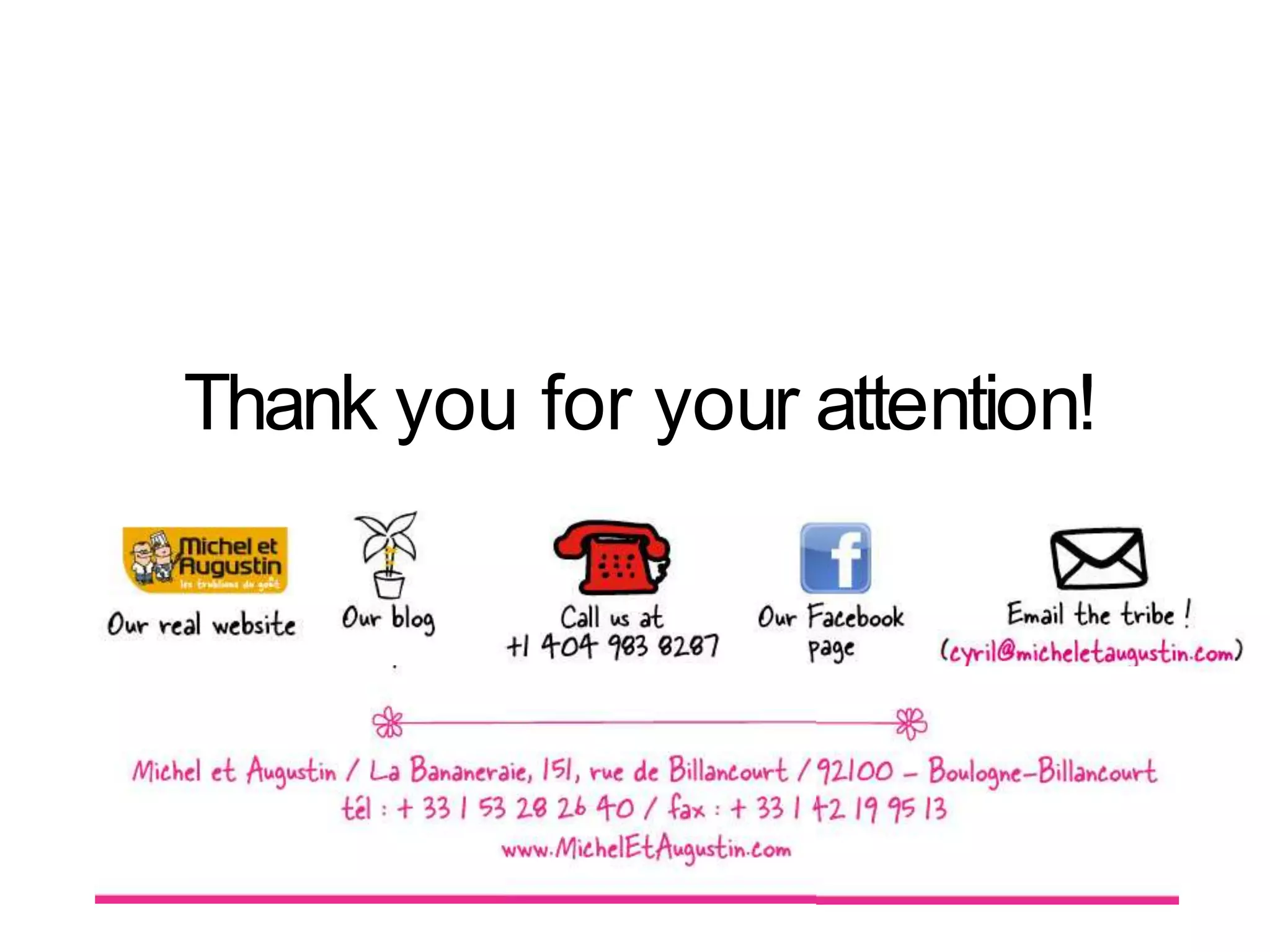 Thank you for your attention!