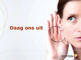 Daag ons uit




               29
 