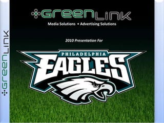 Media Solutions  • Advertising Solutions2010 Presentation For 