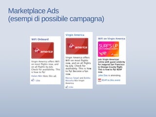 Marketplace Ads
(esempi di possibile campagna)
 