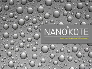 GLASS PRESENTATION - NANOKOTE