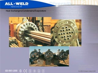 Heat Exchangers/Condensers/Evaporators




                                         Titanium Heat Exchanger
                                         Bundle New Caledonia –
                                         Kilborn/SNC
 