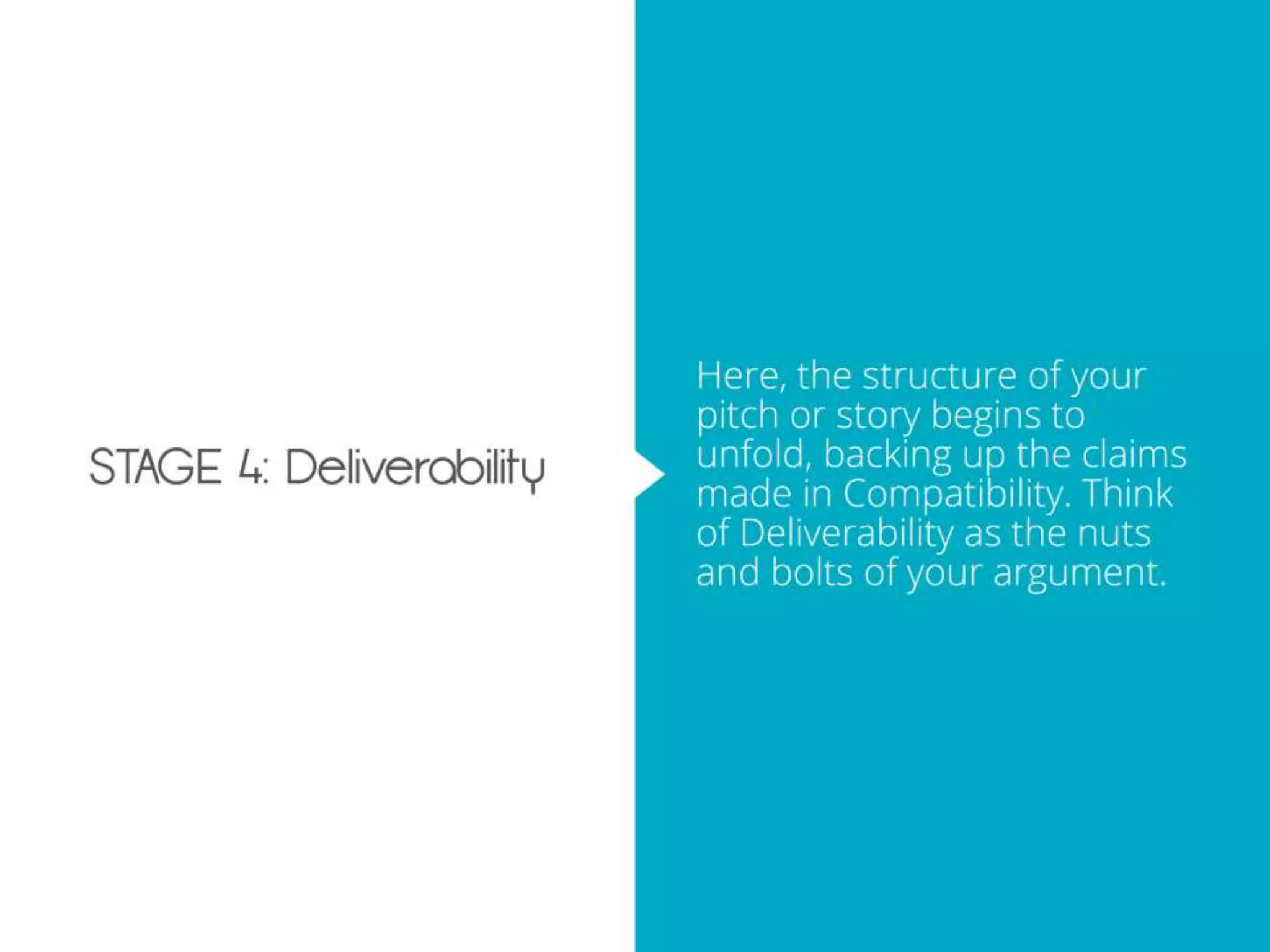 The Best Way to Outline a Sales Deck - Example for The Slideshare Blog