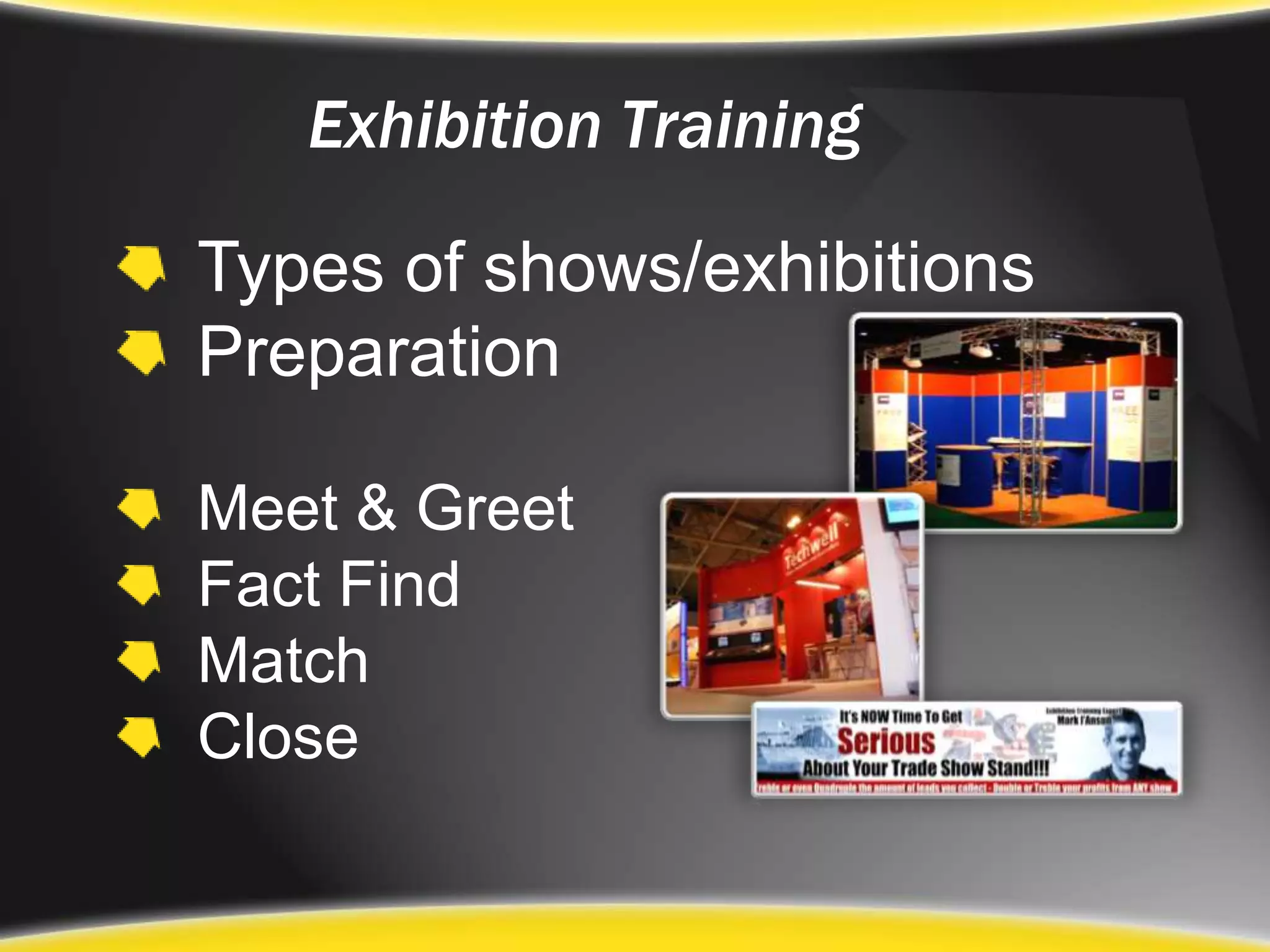 Exhibition Training Pptx