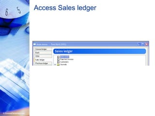 Access Sales ledger