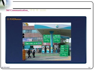 141
③ POP/Banner
360˚Communication_ 주유 中 OOH
 