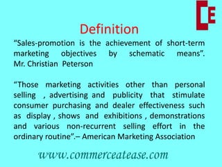 Sales promotion | PPTX