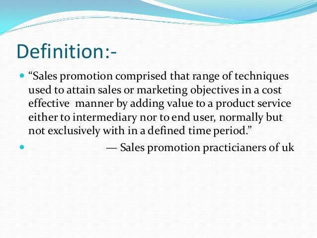 sales promotion public relation and event management sales promotion definition