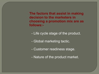 Sales promotion mix | PPTX
