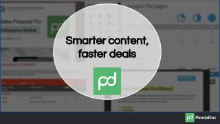 Smarter content,
faster deals
 