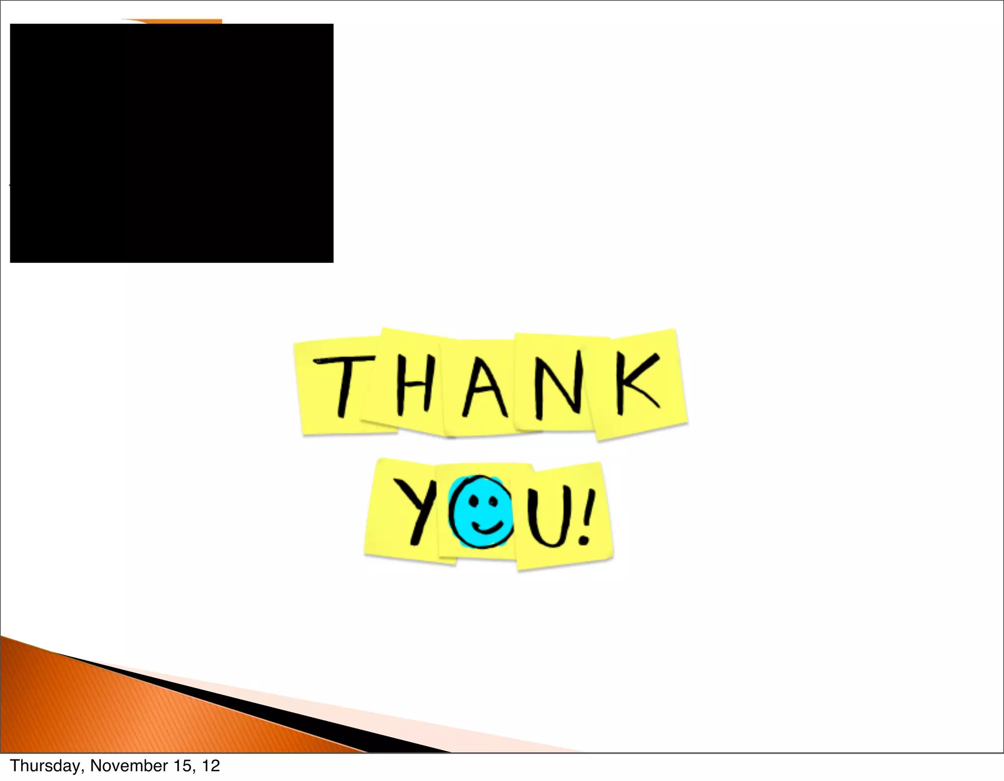 Thursday, November 15, 12
 