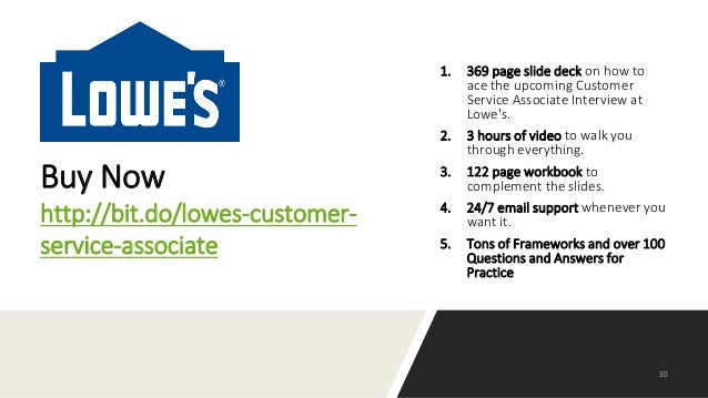 How to Prepare for the Lowe's Customer Service Associate Interview?