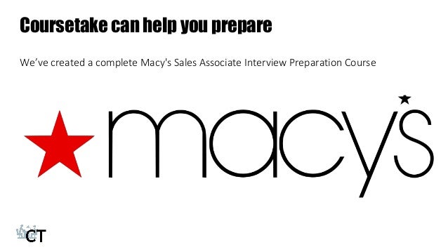 How to Prepare for the Macy&#39;s Sales Associate Interview?