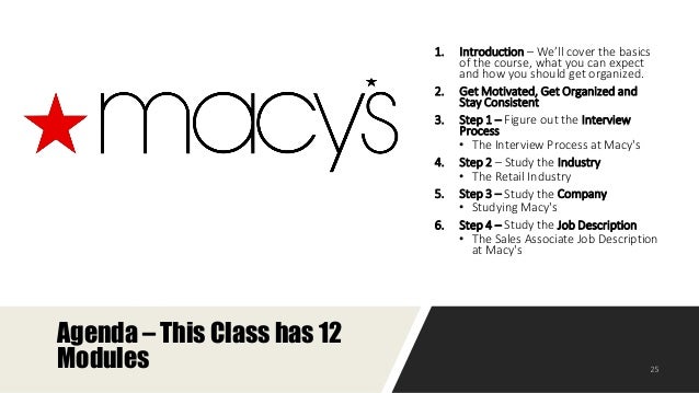 how to prepare for the macys sales associate interview how to prepare for an interview in retail
