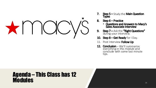 How to Prepare for the Macy&#39;s Sales Associate Interview?