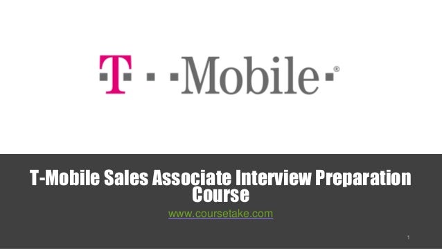 t mobile sales associate