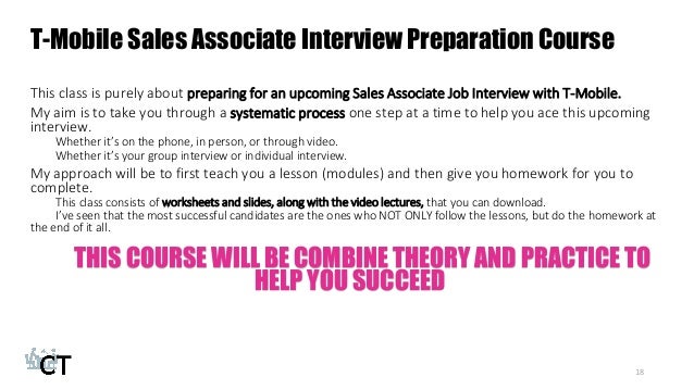 t mobile sales associate