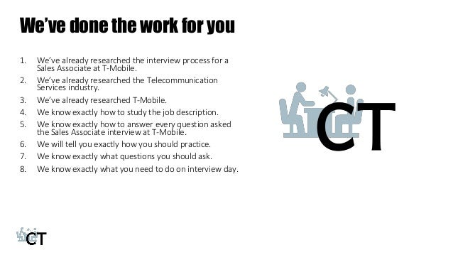 how to prepare for the sales associate interview at t mobile at t sales associate
