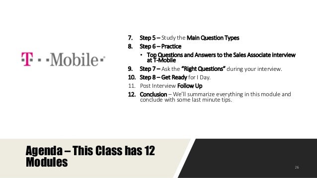 how to prepare for the sales associate interview at t mobile at t sales associate