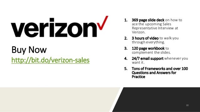 How to Prepare for the Verizon Sales Representative Interview?