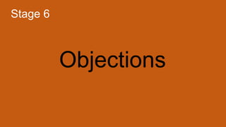 Objections
Stage 6
 