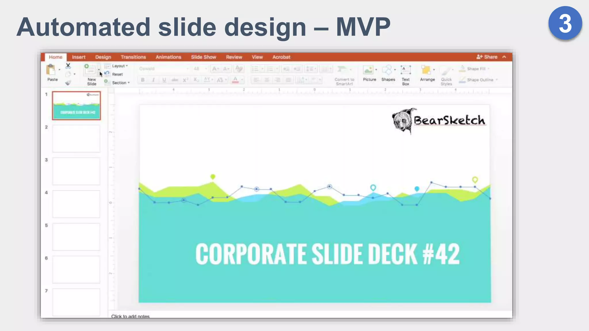 Automated slide design – MVP 3
 