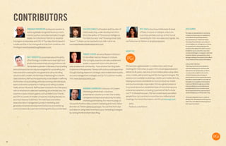 12
CONTRIBUTORS
JONATHAN FARRINGTONisakeynotespeakeras
wellasagloballyrecognizedbusinesscoach,
mentor,author,consultantandsalesthought
leader.HeistheSeniorPartneratJonathan
Farrington&AssociatesandCEOofTopSalesWorld,basedin
LondonandParis.FormoregreatarticlesfromJonathan,visit
hisblogatwww.thesalesthoughtleaders.com
RALF VONSOSENispassionateabouttheability
oftechnologytoenablemoremeaningfuland
productiverelationshipsamongprofessionals.
Hehasbeenapioneerintheareaofsocialselling
andcontinuestobenotonlyanevangelistforsocialselling,but
instrumentalincreatingthenextgenerationofsocialselling
solutionswithLinkedIn.AstheHeadofMarketingforLinkedIn
SalesSolutions,Ralfhastheopportunitytobealeaderindefining
thefrontiersofsocialselling,whilealsoworkingwithindividuals,
teamsandentirecompaniesinmakingsocialsellingascalable
realityallovertheworld. RalfhasbeeninvolvedintheCRMspace,
withanemphasisonsalesandmarketing,sincethelate’90s.His
experiencespansindustrygiants,suchasSiebel(nowOracle)
andSAP,toaseriesofsmallercompaniesincludingMarketLive,
andmostrecentlyInsideView. Hisroleshavecoveredthe
areasofproductmanagement,productmarketing,lead
generation,businessdevelopment&alliancesandmarketing
communications&corporatemarketingwithafocusintheSaaS.
COLLEEN STANLEYisPresidentandFounderof
SalesLeadership,asalesdevelopmentfirm.
Sheistheauthorof“EmotionalIntelligence
ForSalesSuccess”and“GrowingGreatSales
Teams.” Colleencanbereachedat303-708-1128orvia
www.salesleadershipdevelopment.com
TAMARA SCHENK servesasResearchDirector
fortheMillerHeimanResearchInstitute.
Sheisahighlyexperiencedsalesenablement
leader,arespectedvoiceinthesalesand
salesenablementcommunity–havealookatherblogSales
EnablementPerspectives.Tamarawillcontinueandexpandher
thoughtleadingresearchinstrategicsalesenablementmodels,
accountmanagementstrategiesandGoToCustomermodels.
Visit:www.tamaraschenk.com
BRENDAN COURNOYERisDirectorofContent
MarketingatBrainshark,abusiness
presentationsolutionproviderthatenables
companiestoimproveproductivityforsales,
marketingandtraining.Formoremusingson
theworldofonlinevideo,contentmarketingandmore,follow
BrendanonTwitter@brencournoyer.Youcanfindmoretips
andideasonusingvideotoenhanceyourmarketingstrategies
byvisitingtheBrainsharkIdeasBlog.
NITI SHAHistheInboundMarketer&Head
ofSalesContentatHubSpot,whereshe
runsInboundSalesandtop-of-the-funnel
marketingfortheirnewsalestool,Signals.You
canfollowheronTwitterat@nitifromboston.
 
ABOUT PGI
PGihasbeenagloballeaderincollaborationandvirtual
meetingsformorethan20years.PGi’scloud-basedsolutions
delivermulti-point,real-timevirtualcollaborationusingvideo,
voice,mobile,webstreamingandfilesharingtechnologies.PGi
solutionsareavailableviadesktops,tabletsandmobiledevices,
helpingbusinessesworldwidebemoreproductive,mobile
andenvironmentallyresponsible.PGihasaglobalpresence
in25countriesandanestablishedbaseofmorethan40,000
enterprisecustomers,including75percentoftheFortune
100™.Inthelastfiveyears,PGihashostednearlyonebillion
peoplefrom137countriesinmorethan200millionvirtual
meetings.Formoreinformation,visitPGiatwww.pgi.com.
	@PGi
	facebook.com/PGiFans
DISCLAIMER
PGimakesnorepresentationorwarranties
inrespecttotheaccuracyorcompleteness
ofthiseBook.PGispecificallydisclaims
anyandallexpressorimpliedwarranties,
includingwithoutlimitation,warrantiesof
merchantability,non-infringement,orfitness
foranyparticularpurposerelatingtothe
contentsofthiseBook.PGishallinnoevent
beliableforanylossofprofitsoranyother
commercialdamages,includingbutnotlimited
tospecial,indirect,consequential,orother
damagesrelatingtothecontentsofthiseBook
oranyrelianceonthecontentsofthiseBook.
LinkstoOtherWebSites
Theremay,fromtimetotime,belinksto
asitethatwillallowyoutovisitotherweb
sitesthatarenotmaintainedbyus.Weare
notresponsibleorliableforthecontent
ofthosethirdpartysitesandmakeno
representationsconcerningtheinformation
providedormadeavailableonsuchsitesnor
thequalityoracceptabilityoftheproducts
orservicesofferedthroughanysuchsites.
Linksprovidedbyustosuchwebsitesare
providedsolelyforyourconvenienceand
donotimplyendorsement,sponsorshipor
recommendationbyusoftheseothersites.
©PremiereGlobalServices,Inc.and/orits
affiliates|PGi.Alltrademarksofthirdparties
referredtointhiseBookarethepropertyof
theirrespectiveowners.
 